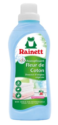 Picture of RAINETT ASSOUPLISSANT ECOLOGIQUE CONCENTRE FLEUR DE COTON 31 LAVAGES 750ML
