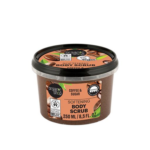 Picture of ORGANIC SHOP BODY SCRUB BRAZILIAN COFFEE 250ML