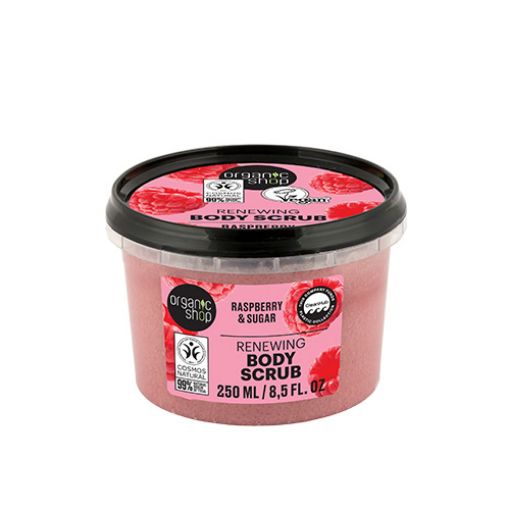 Picture of ORGANIC SHOP RENEWING BODY SCRUB RASPBERRY 250ML