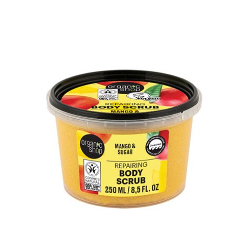 Picture of ORGANIC SHOP BODY SCRUB KENYAN MANGO 250ML