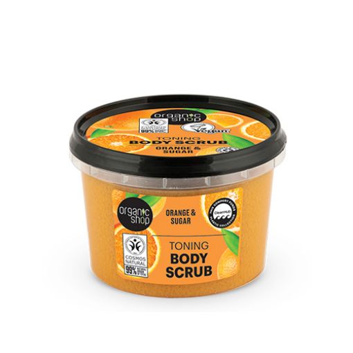 Picture of ORGANIC SHOP BODY SCRUB SICILIAN ORANGE 250ML