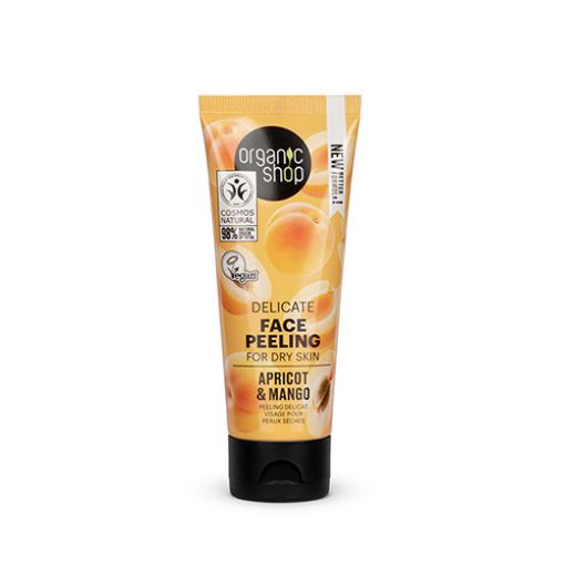 Picture of ORGANIC SHOP GENTLE FACE PEELING APRICOT MANGO 75ML