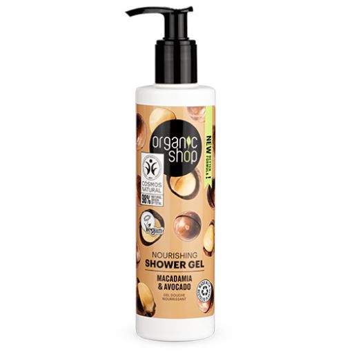 Picture of ORGANIC SHOP NOURISHING GEL DOUCHE MACADAMIA AND AVOCADO 280ML