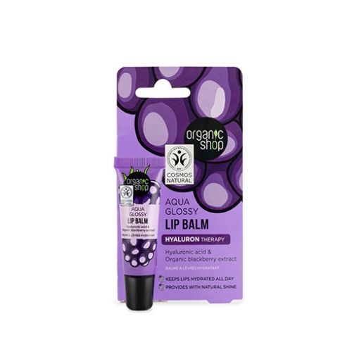 Picture of ORGANIC SHOP LIP BALM AQUA GLOSSY 10ML