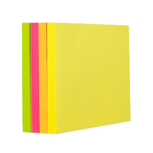 Picture of DELI STICKY NOTES 3X3 INCH NEON A0023