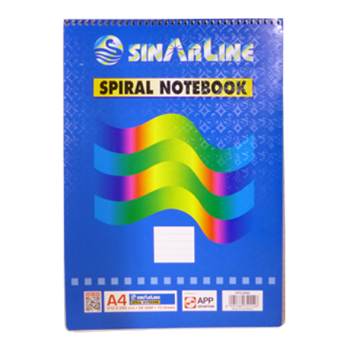 Picture of SINARLINE A4 PAD SPIRAL