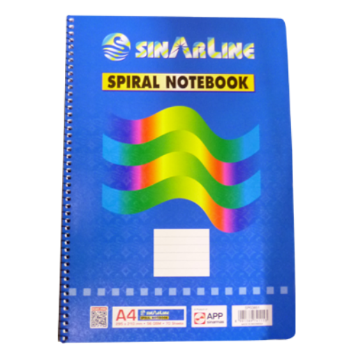 Picture of SINARLINE NOTEBOOK A4 SIDE