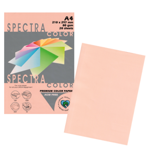 Picture of PREMIER A4 PHOTO SPECTRA COLOR PEACH