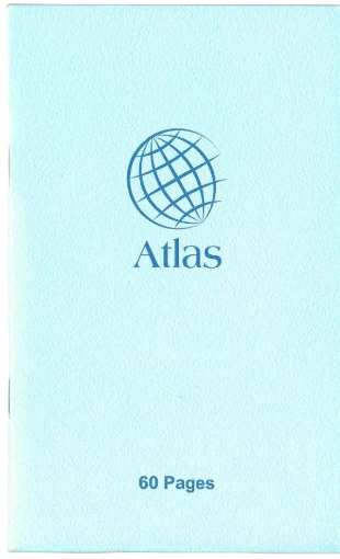 Picture of ATLAS NOTE BOOK 60PAGES