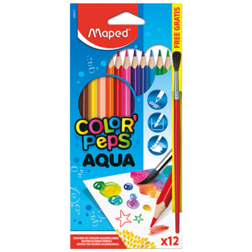 Picture of MAPED WATER COLOUR PENCIL 12 C
