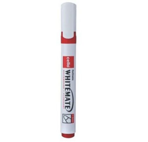 Picture of CELLO WHITE BOARD MARKER RED