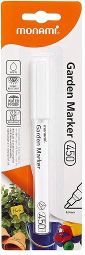 Picture of MONAMI GARDEN MARKER 450 B WHITE B1
