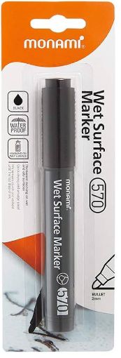 Picture of MONAMI WET SURFACE MARKER 570 B BLACK B1