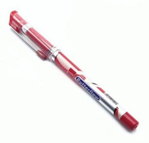 Picture of CELLO PEN BUTTERFLOW RED