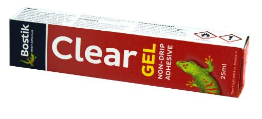 Picture of BOSTIK GLUE CLEAR GEL 25ML BOX