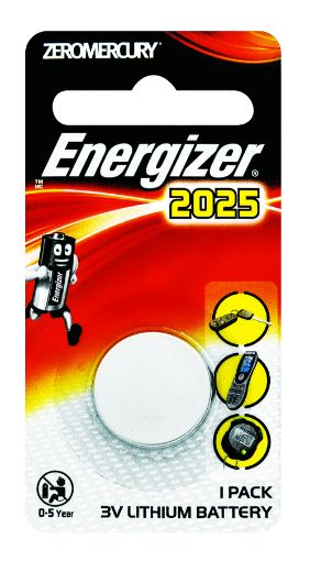 Picture of ENERGIZER LITH COIN 2025 CR2025BP1
