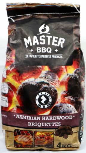 Picture of MASTER BBQ BRIQUETTE 4KG