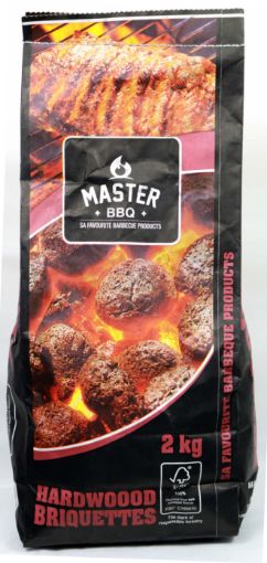 Picture of MASTER BBQ BRIQUETTE 2KG
