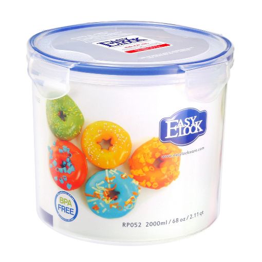 Picture of EASY LOCK ROUND CONTAINER 2000ML