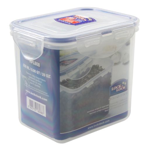 Picture of LOCK N LOCK RECTANGLE TALL CONTAINER 850ML HPL808
