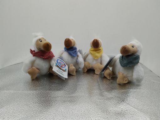 Picture of DODU  DODO BLUE GREEN SCARF