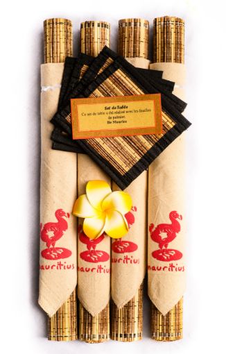 Picture of PLACEMATT 4 NAPKIN DODO