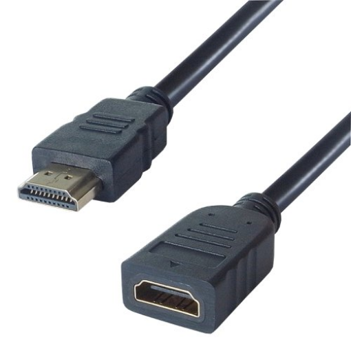 Picture of HDMI CABLE M F 3 M