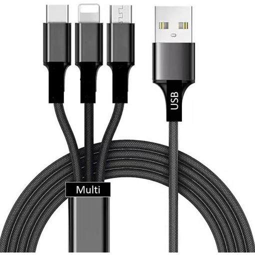 Picture of USB CABLE X3 MICR IPHN TYPC