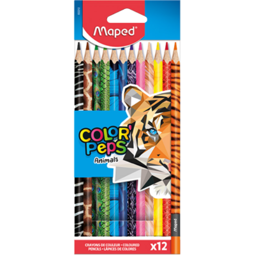 Picture of MAPED CRAYONS COLOR PEPS X12