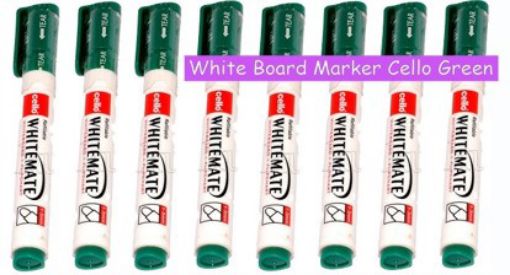 Picture of CELLO WHITE BOARD MARKER GREEN