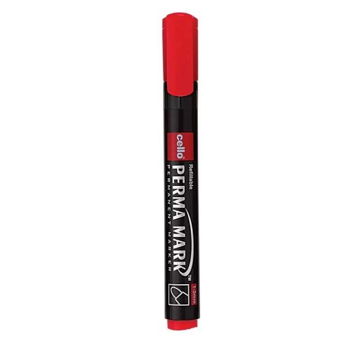 Picture of CELLO PERMANENT MARKER RED