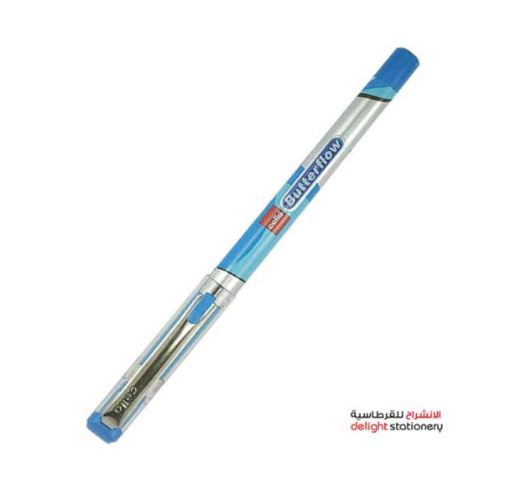 Picture of PEN CELLO BUTTERFLOW BLUE