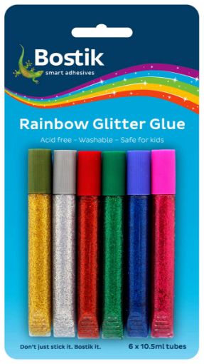 Picture of BOSTIK GLITTER GLUE SET 6X10 5ML
