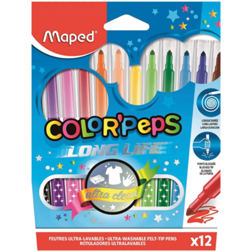 Picture of MAPED COLORPEPS LONG LIFE X 12
