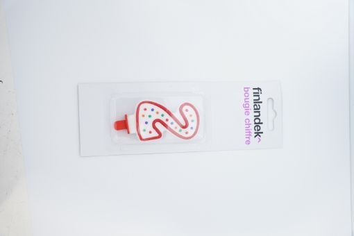 Picture of CASINO BOUGIE ANNIVERSAIRE CHIFFRE 2 X1