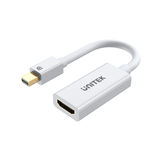Picture of UNITEK Y 6331 20CM  MINI DISPLAYPORT TO HDMI FEMALE CONVERTER  4K