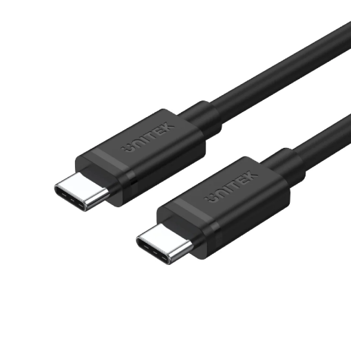 Picture of UNITEK Y C477BK  1M USB3 0 TYPE C MALE TO TYPE C MALE CABLE