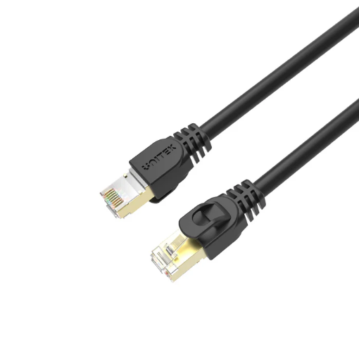 Picture of UNITEK C1813GBK 10M CAT 6 FLAT CABLE  RJ45 8P8C MALE TO RJ45 8P8C MALE BLACK
