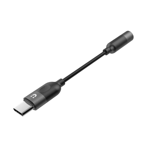 Picture of UNITEK M1204A USB C TO 3 5MM AUDIO ADAPTOR BLACK COLOR