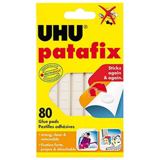 Picture of UHU PATAFIX WHITE 80PCS