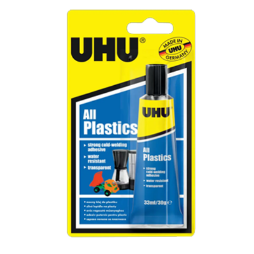 Picture of UHU ALL PLASTIC GLUE 30 GRMS