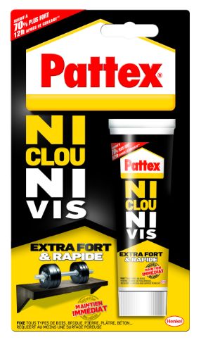 Picture of PATTEX NI CLOU NI VIS TUBE 52G