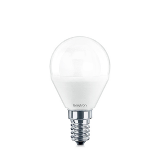 Picture of BRAYTRON LED BULB BALL P45 5W E14 3000K
