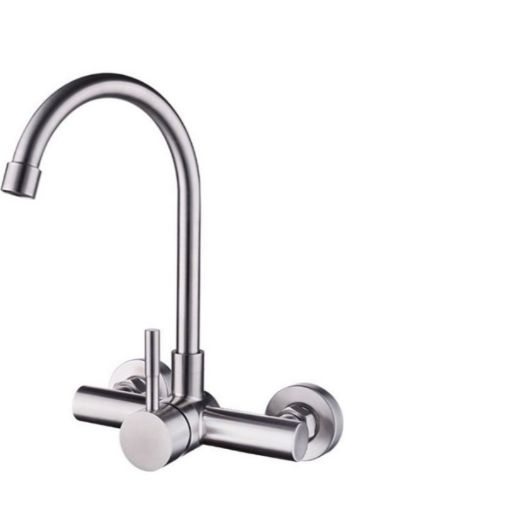 Picture of SINK WALL SHOWER MIXER INOX