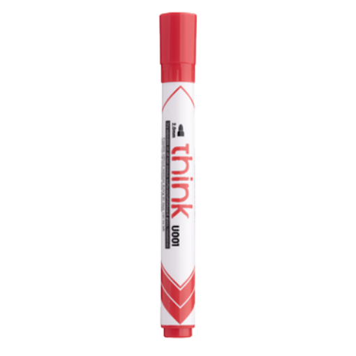 Picture of DELI WHITEBOARD MARKER RED BULLET