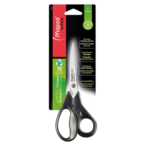 Picture of MAPED CISEAUX ADV GREEN 18CM ASYM