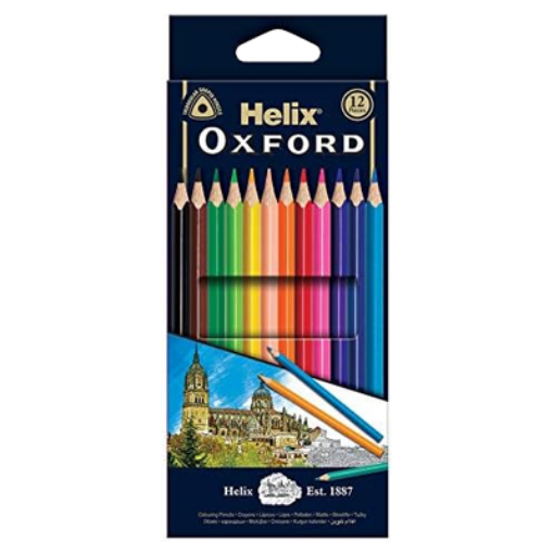 Picture of OXFORD 12X7 COLOURING PENCILS