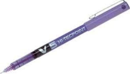 Picture of PILOT PEN BALL LINER HI TECPOINT V5 PURPLE