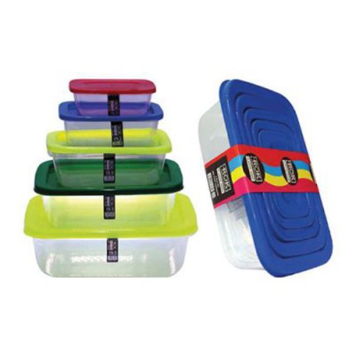 Picture of ROK DFC SET FOOD CONTAINER X 5 PCS