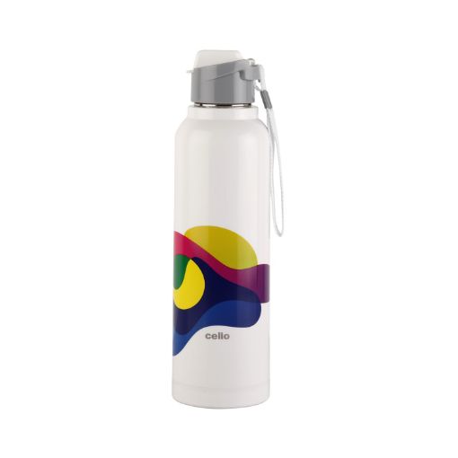 Picture of CELLO WATER BOTTLE PURO STEEL BENZ PRO 600 530 ML
